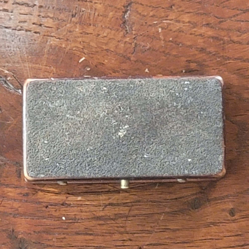 German Bakelite WW1 Gilt Snuff Box