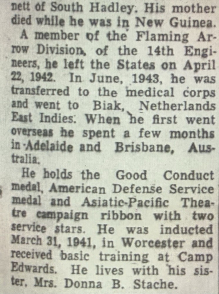 WW2 Dog Tag 114th Engineer Battalion, 32nd Infantry Division Serving Pacific (10