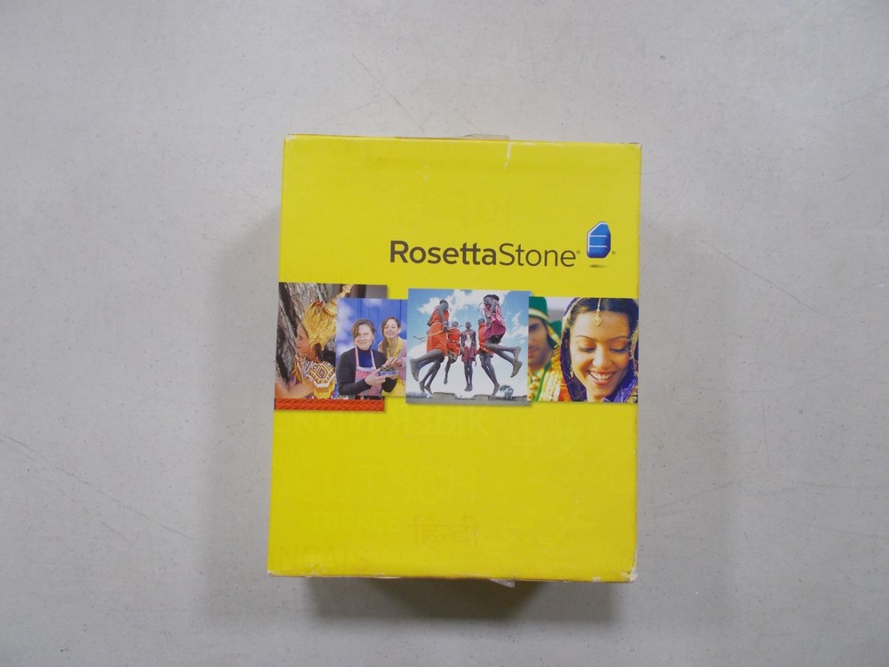 * Rosetta Stone Level 1 2 3 Latin Version 3 Software Lingua Latina 12 CDs Boxed