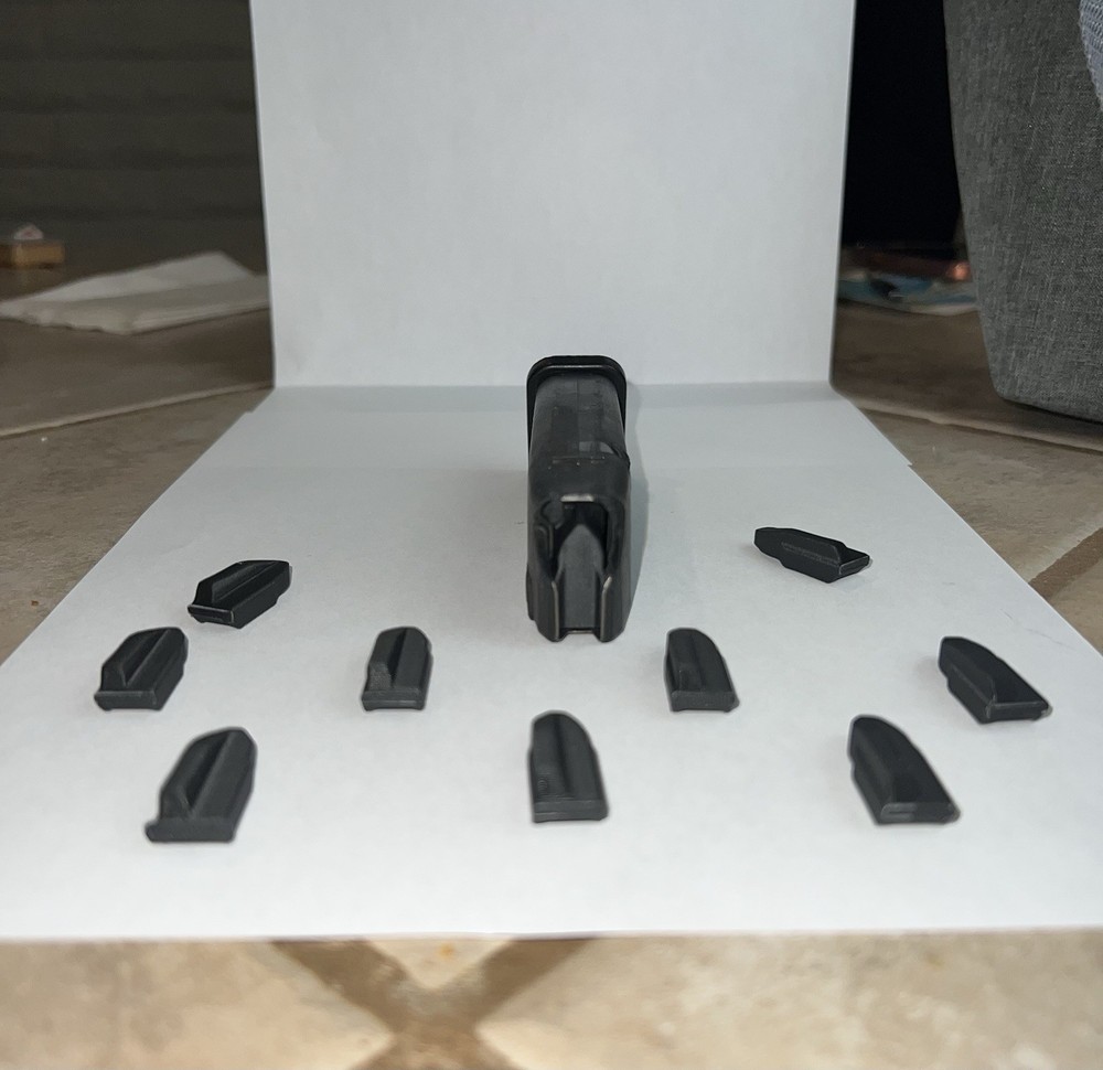 Dry Fire Magazine Insert 4-Pack | Prevents Slide Lock | USPSA Empty Start GLOCK