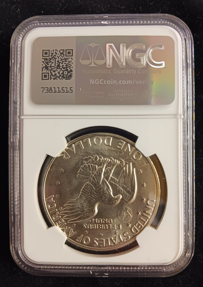 1973(S) Silver $ NGC MS 67 Ike Dollar Coin