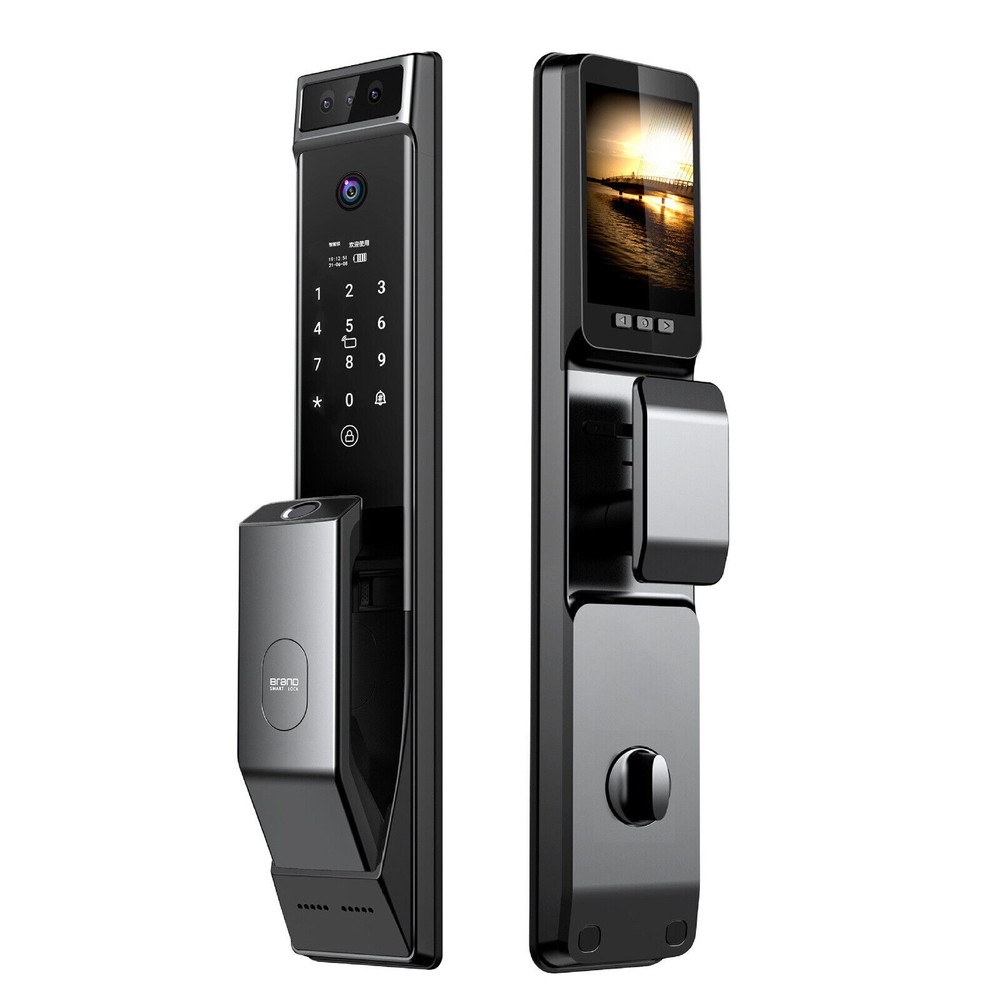 3D Face Recognition Door Lock Keyless Smart Mortise Lock Security Intelligent