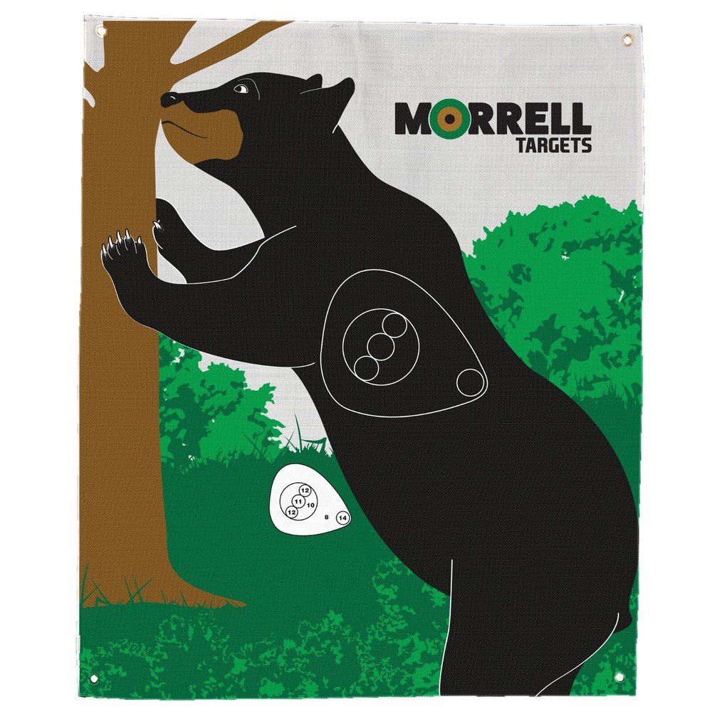 Morrell Standing Bear Polypropylene Target Face with Grommets and Self-Healing