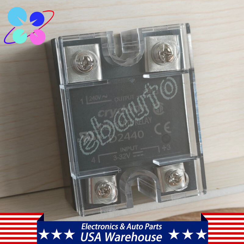 For Crydom D2440 SSR 3-32V Output 40A 240V Solid State Relay Input US STOCK