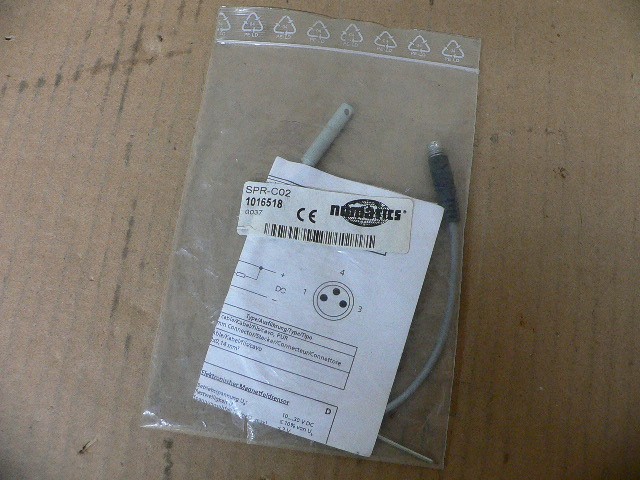 Numatics Sprc02 Pnp(Sourcing) Electronic Round Switch; 8Mm Connect