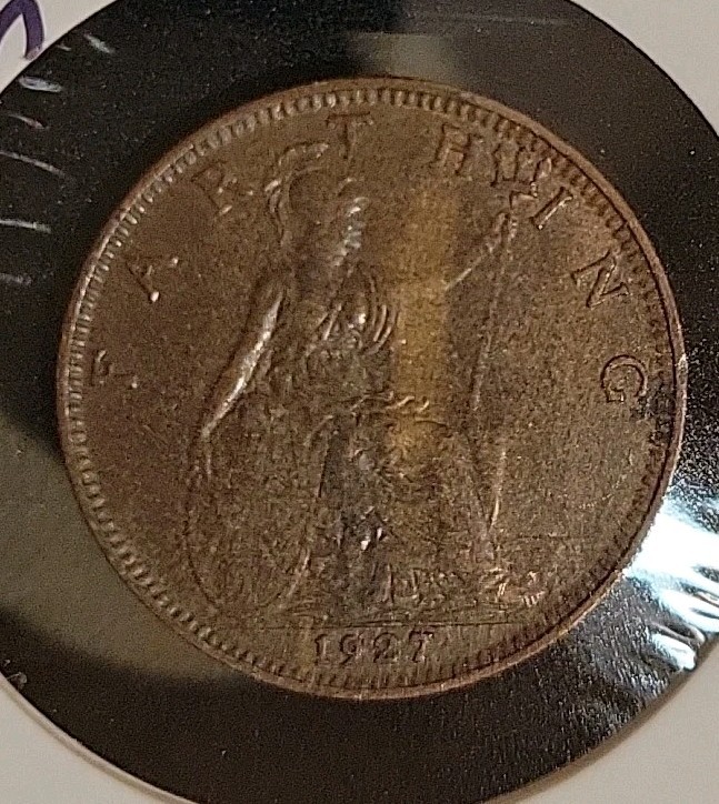 1927 Great Britain Farthing