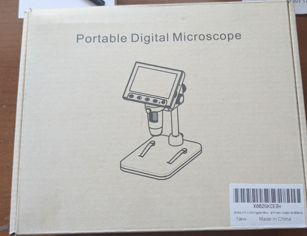4.3 Inch portable Microscope, ANNLOV LCD Digital Microscope