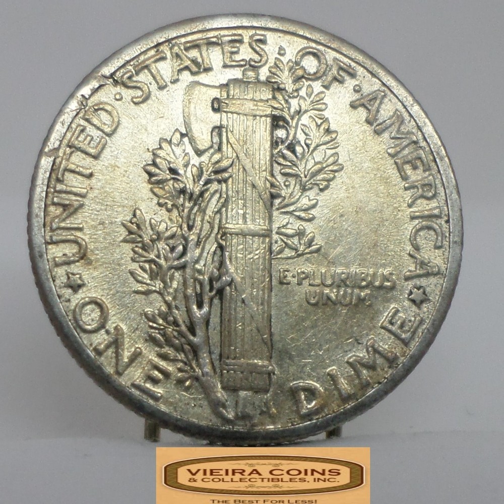 1936 Mercury Silver Dime, High Grade - #C58428NQ