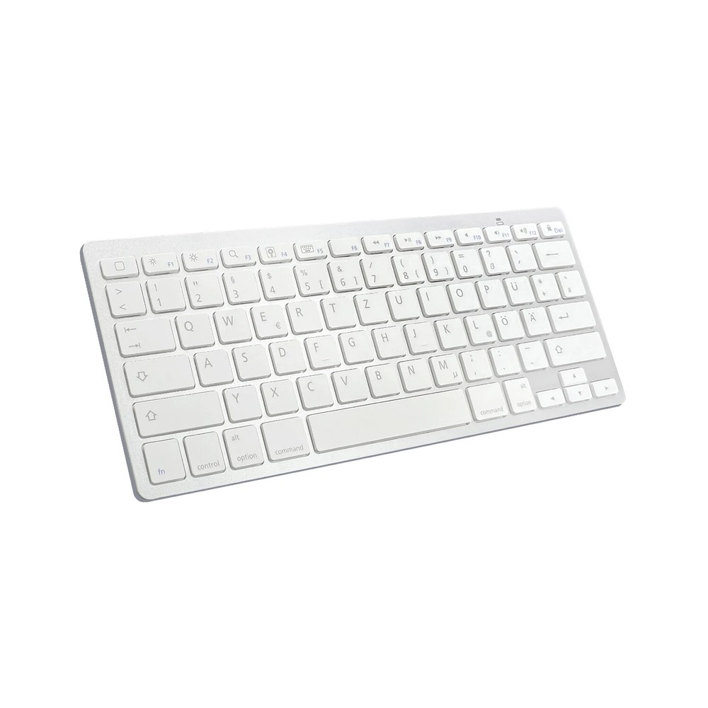 German Language Ultra-Thin Wireless Silent Keyboard 78-key Layout for PC& Tablet