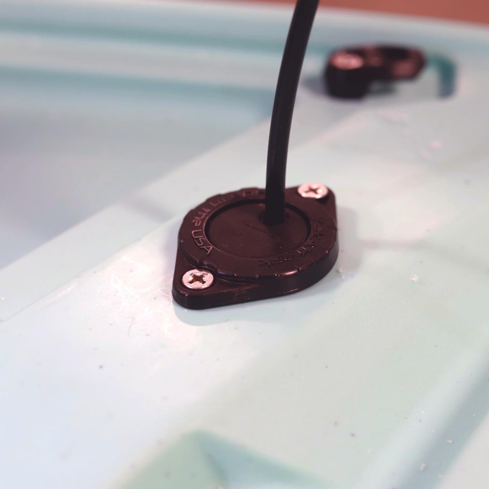 YakAttack Gridloc Through Hull Wiring Kit Pair - Pair (EMS-1003)