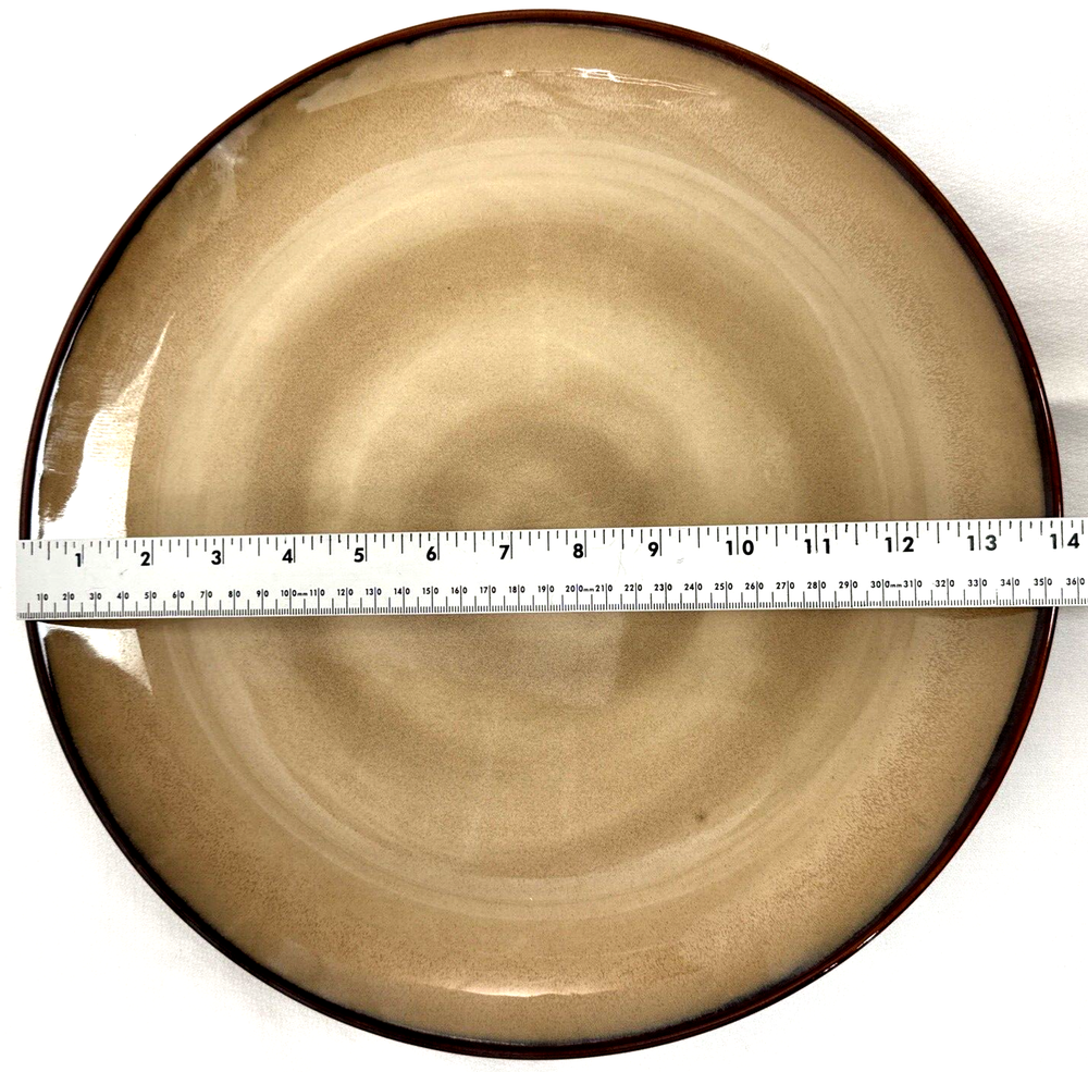 Sango Nova Brown 14" Serving Platter 4933-14