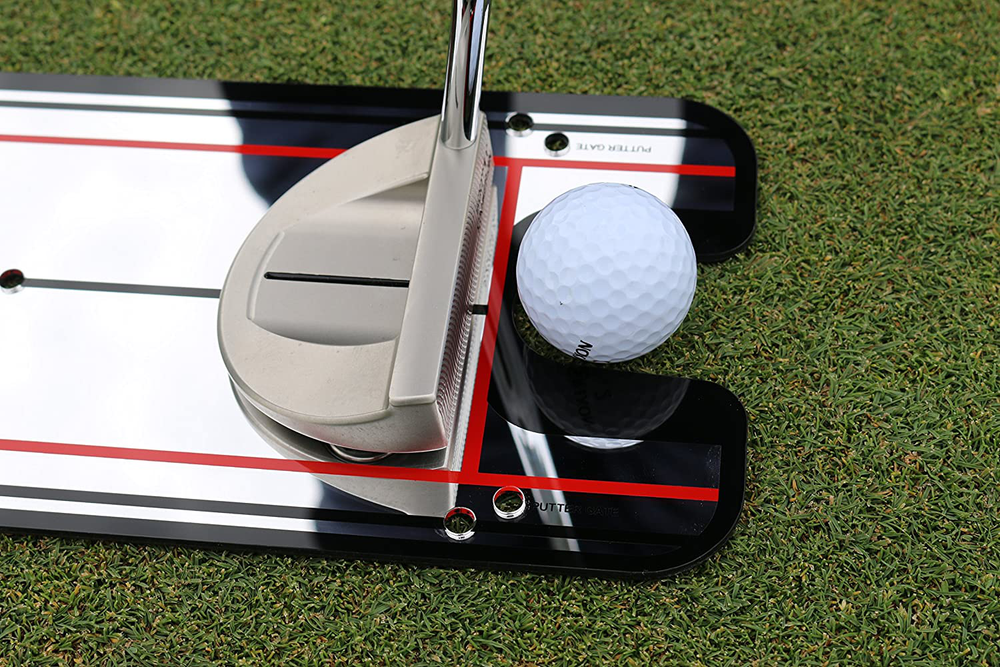 EyeLine Golf Putting Alignment Mirror, Portable Practice Putting Trainer, Mirror