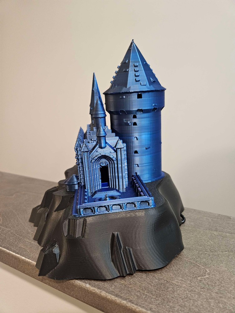 Hogwarts castle lamp 3D