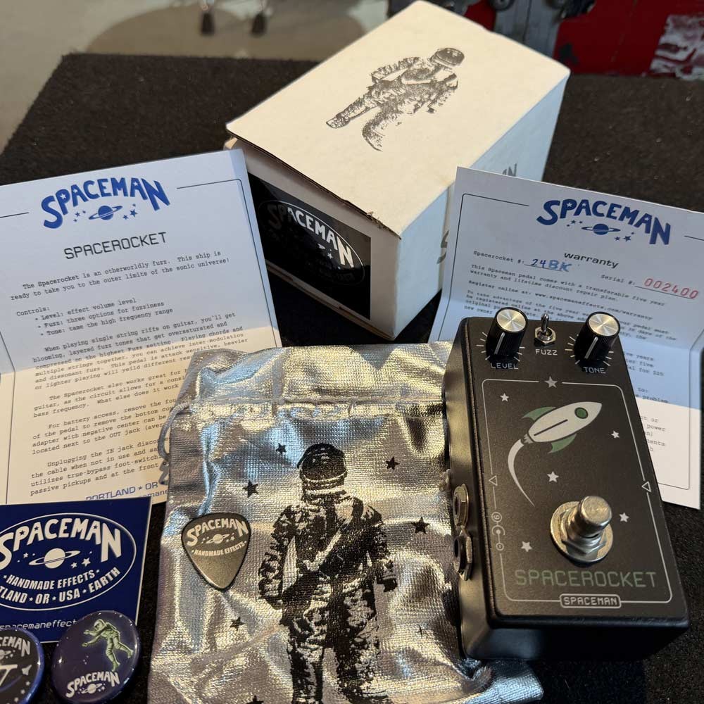 Spaceman Effects Spacerocket Silicon Fuzz Pedal (Pre-Owned)