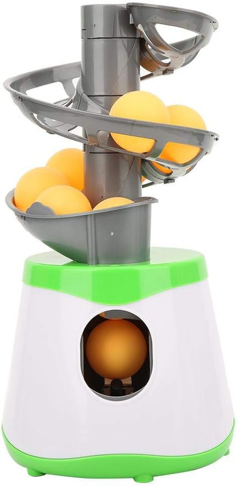 Automatic Machine for Beginners, 10 Balls Table Tennis Trainer Balls Launcher Tr