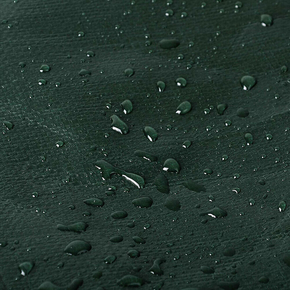 Heavy Duty Tarp Poly Tarpaulin Boat Tent Waterproof Outdoor Canopy Shade Cover