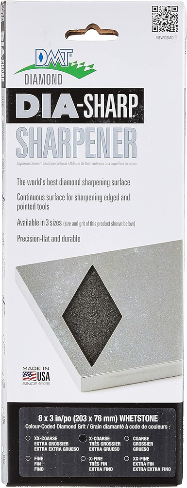Diamond Machine Technology (DMT) 8-in. Diamond Dia-Sharp Whetsone Bench Stone Ex