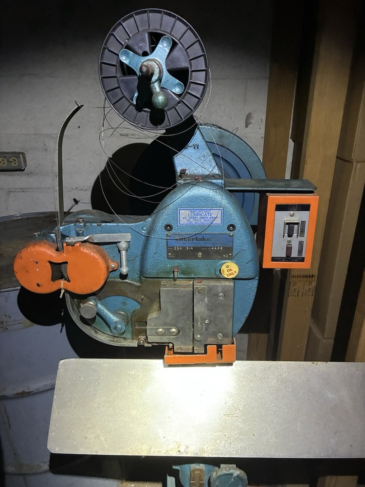 Interlake S3A 3/4 Book Stitcher