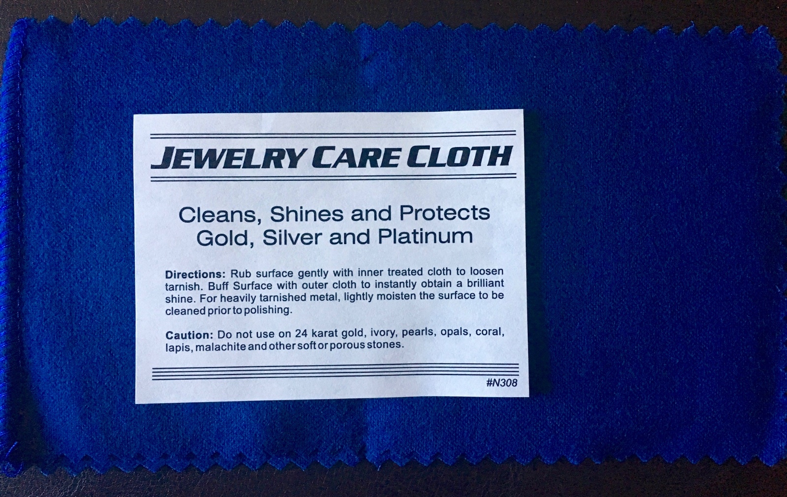 Silver,Gold,Platinum Jewelry Cleaning and Polishing Cloth FREE SHIPPING