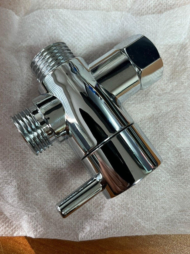 Chrome Shower Arm Diverter