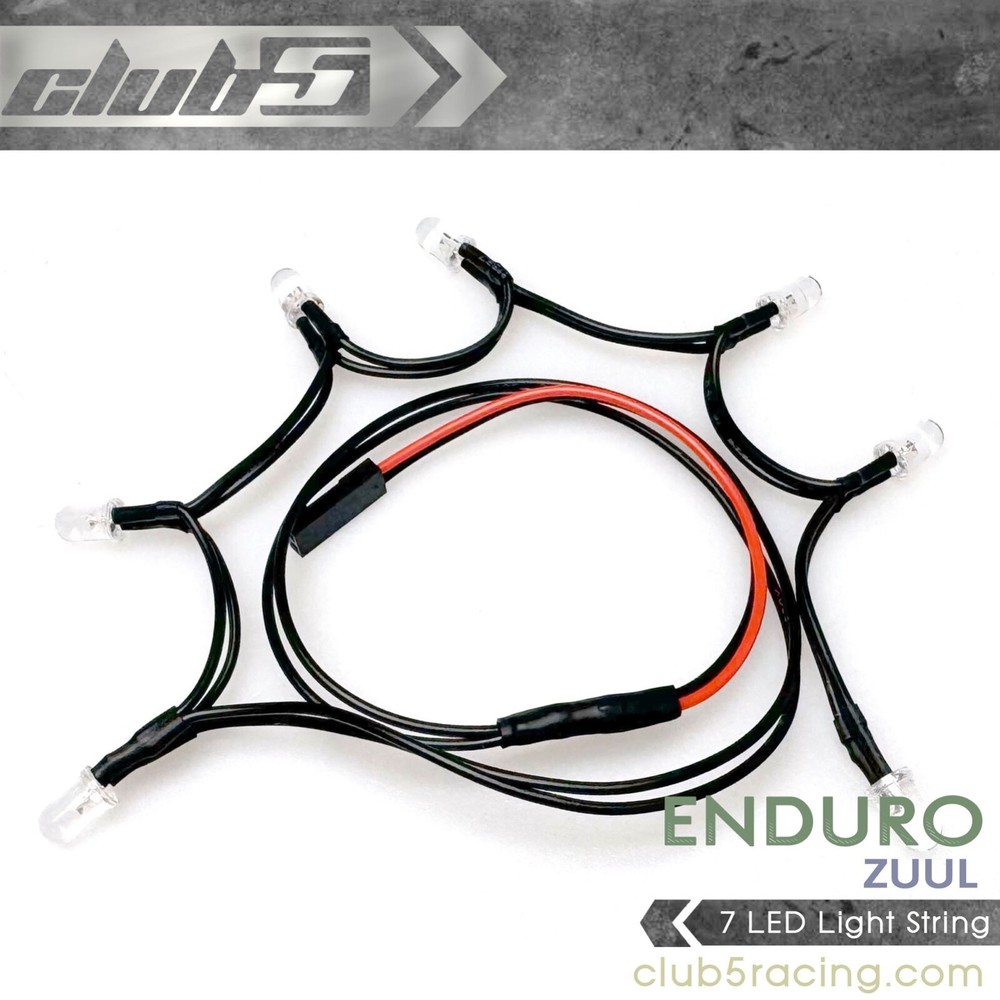 7 LED Light String for Element Enduro Zuul Search Light ( 6V )