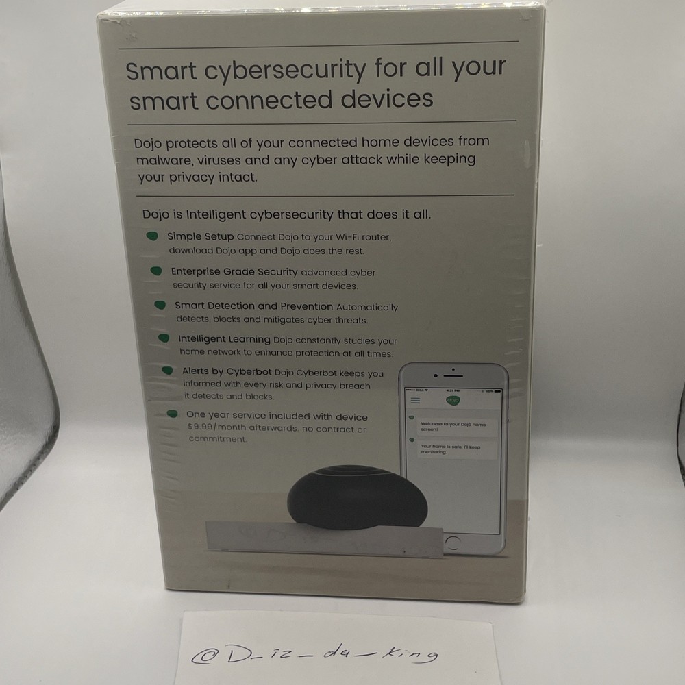 Dojo Smart internet security and privacy solution for your Wi-Fi network Sealed