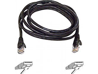 50' CAT6 Supreme Snagless Patch Cable Black 631067