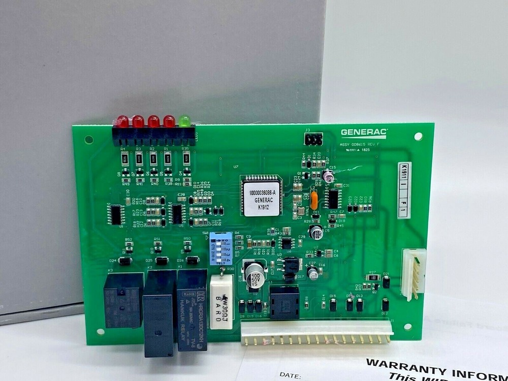 GENUINE GENERAC 0D86150SRV Control Board SAME DAY SHIPPING