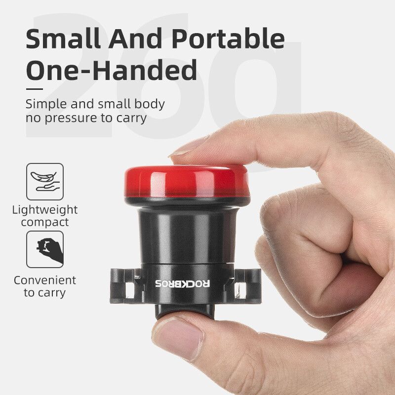 ROCKBROS Rear Bike Light Smart Brake Alert Saddle light Cycling Tail Flashlight