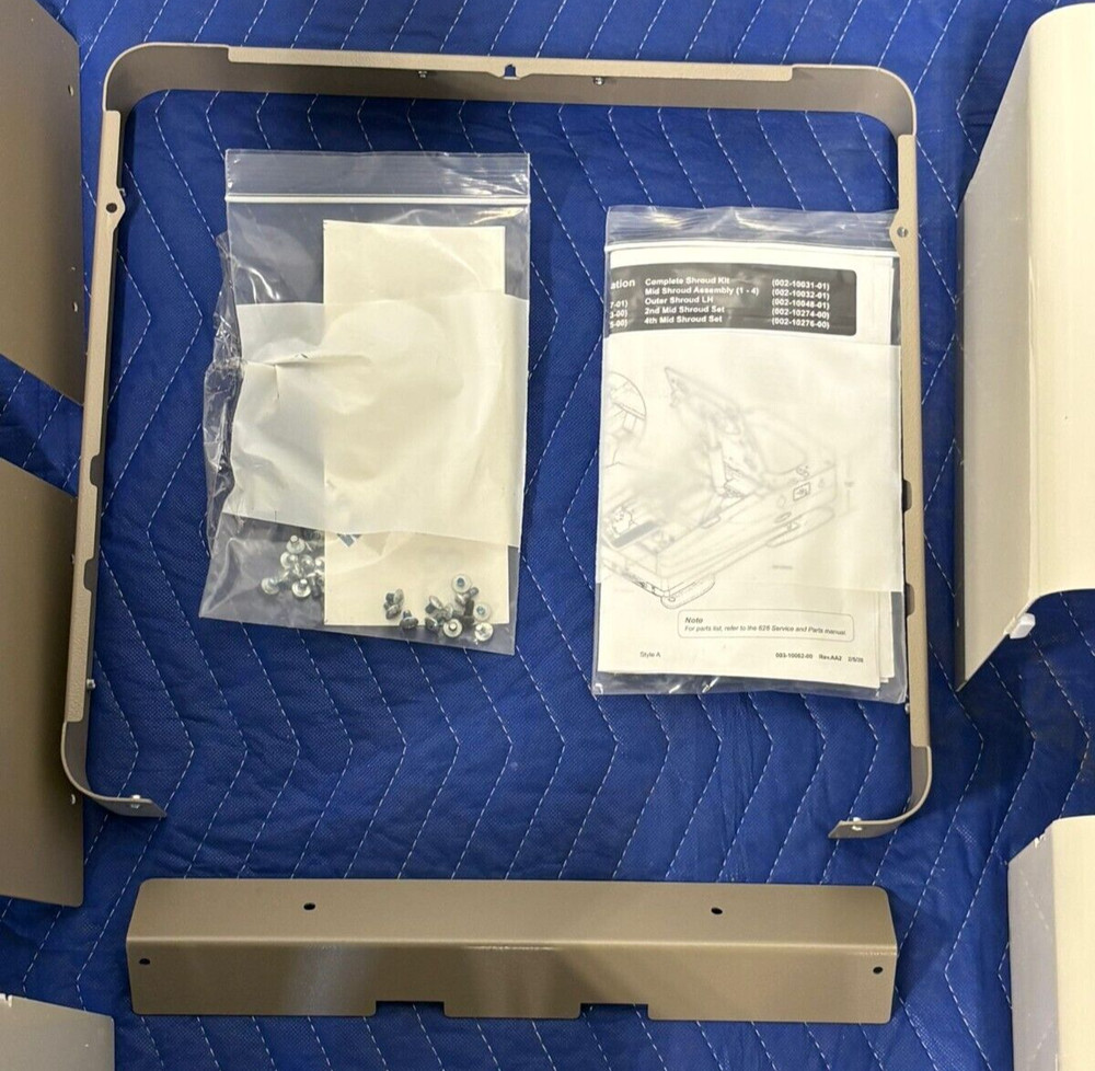 Midmark 626 Exam Table Shroud Assembly Installation Kit