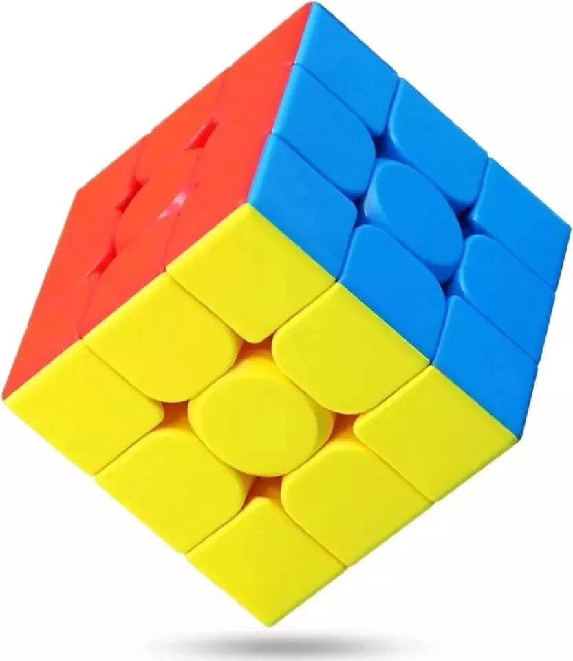 Cube 3X3X3 - Stickerless Magic Cube 3X3, Fast Smooth Professional