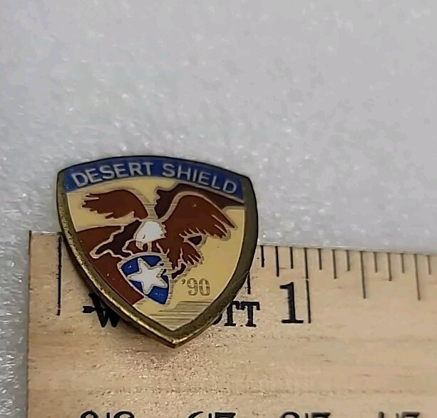 Desert Shield 1990 Lapel Pin