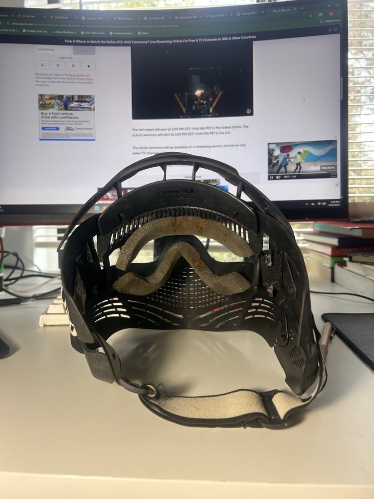 VFORCE Profiler Paintball Mask Black