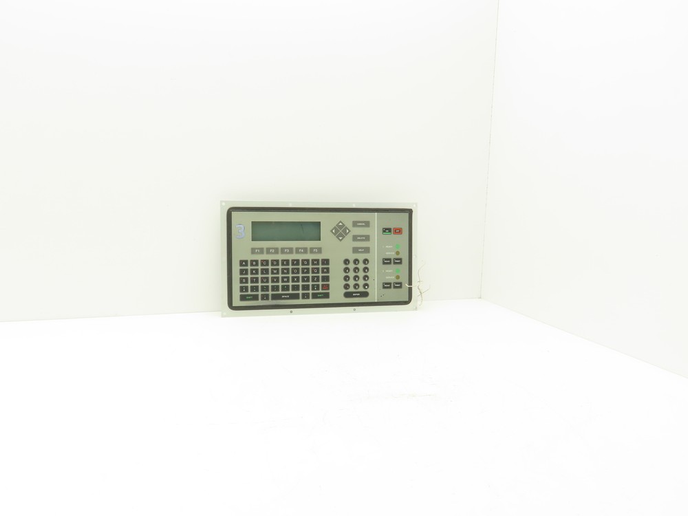 VideoJet Excel PKD Ink Jet Printer Keyboard Interface Panel LCD Display