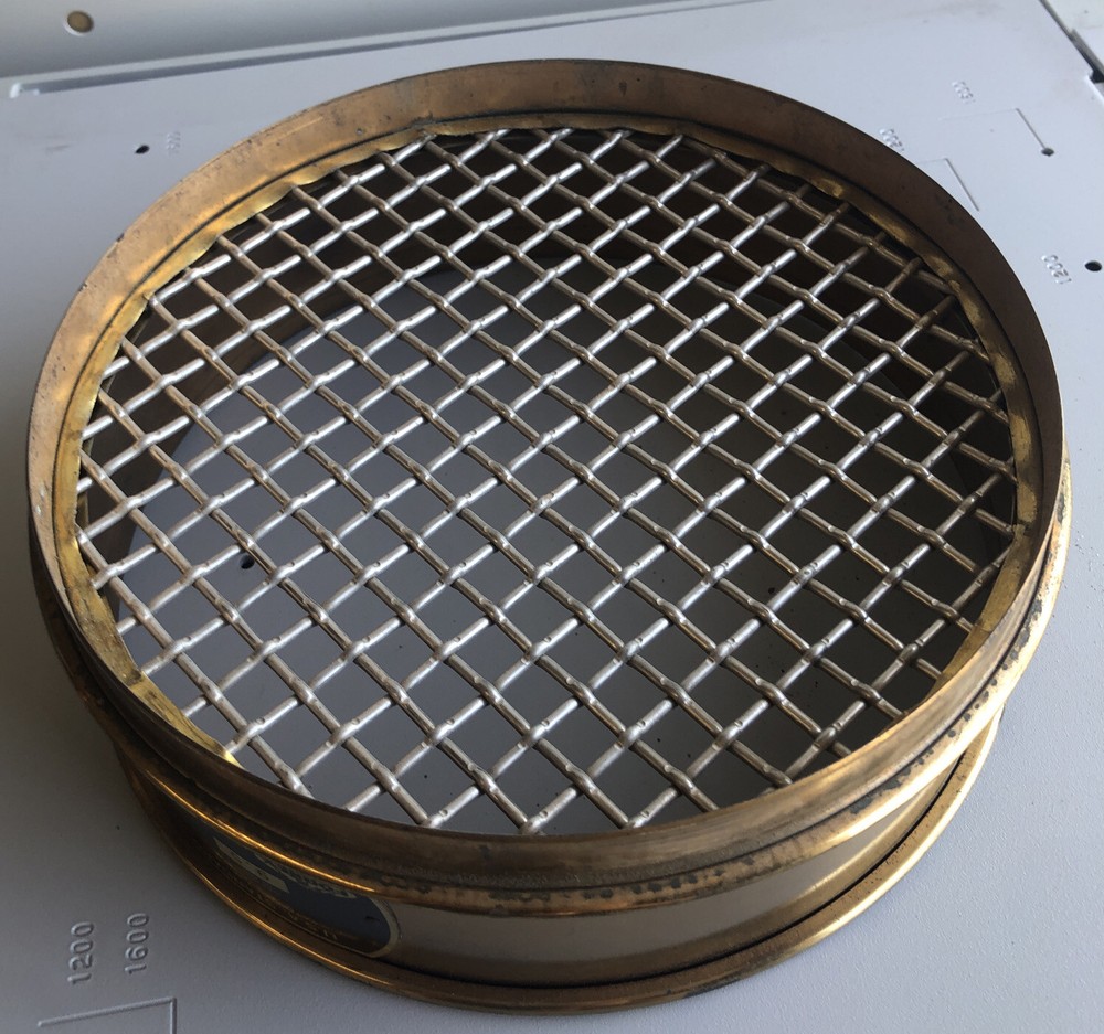 FORNEY 3/8"BS8F Test Sieve Opening 9.5 mm/0.375” USA Standard Testing Sieve