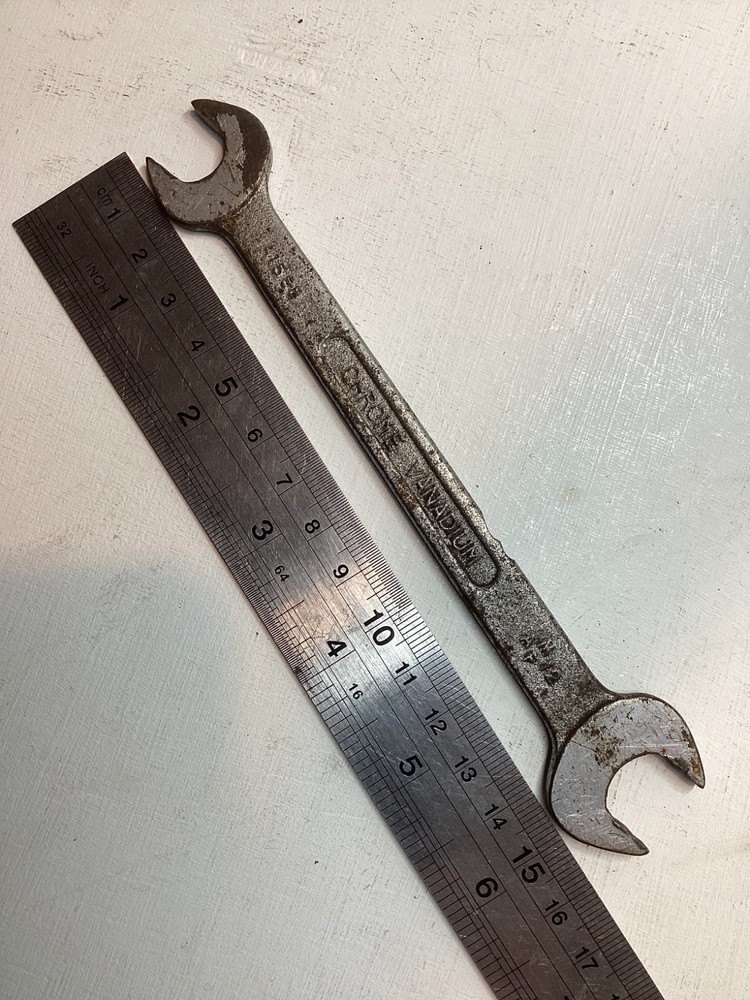 King Dick Double Open End Spanner 1/4W - 3/16W WhitworthFC