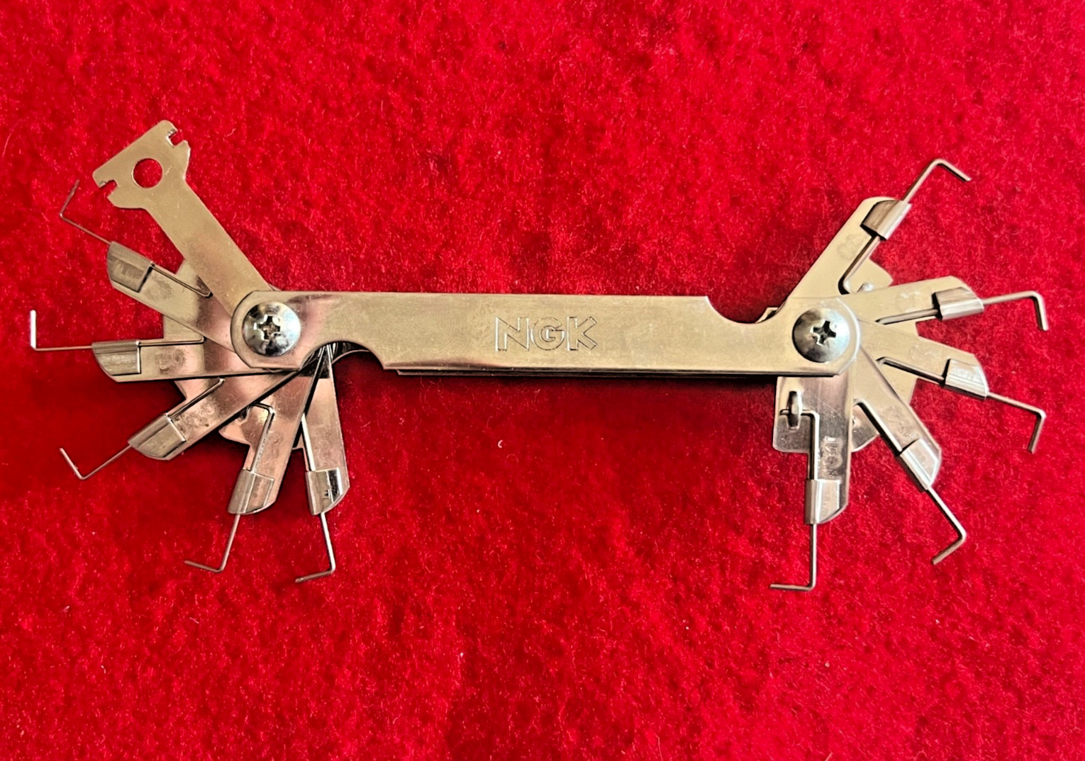 NGK Spark Plug Wire Gap Gauge .50-1.40