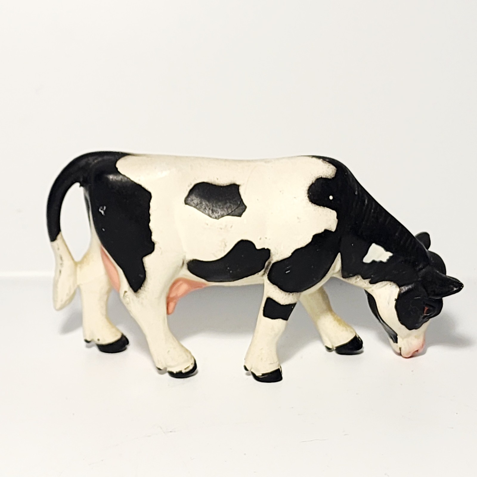 Safari Ltd Farm Dairy Cow Figure Animal Toy 2001 Vintage 4.5" Long