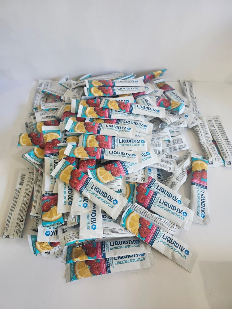 Liquid I.V. Hydration Multiplier - Raspberry Lemonade -  137 Packs