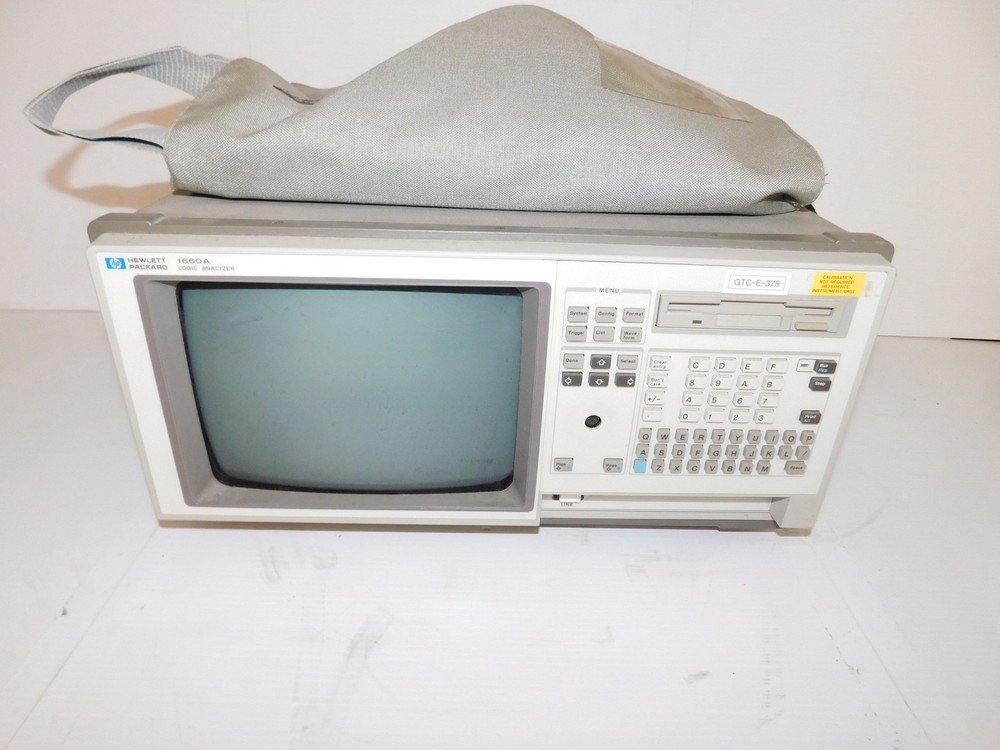 HEWLETT PACKARD HP 1660A LOGIC ANALYZER W/ CABLES (MPR141)