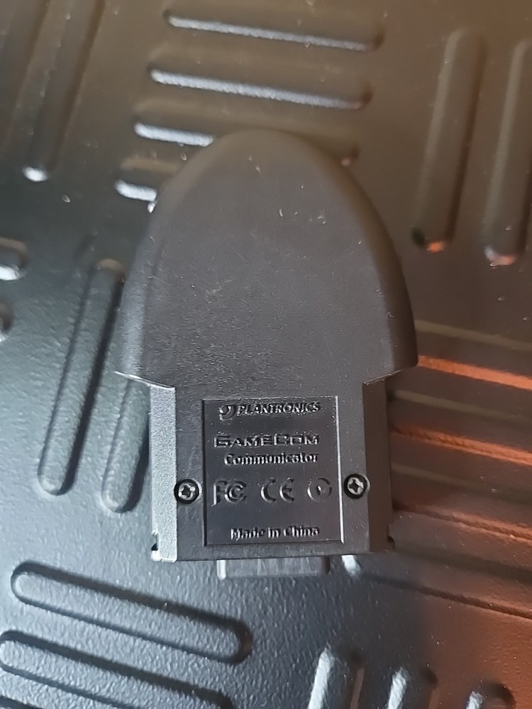 Microsoft Original Xbox Plantronics Gamecom Communicator Module Adapter