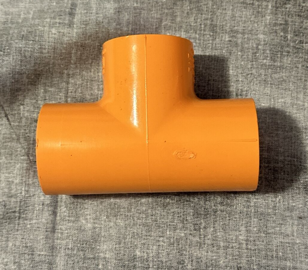 Spears® FlameGuard® 4201-010 Standard Tee, 1 in, Socket, CPVC Please Read