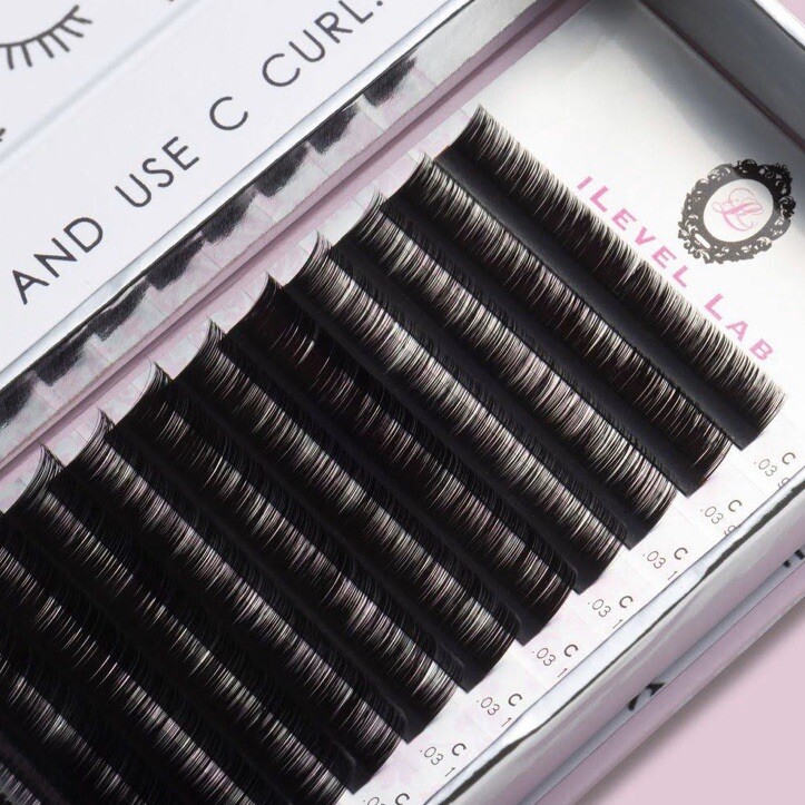 lLevel Lab Vegan Silk Lashes C-Curl .10 9mm