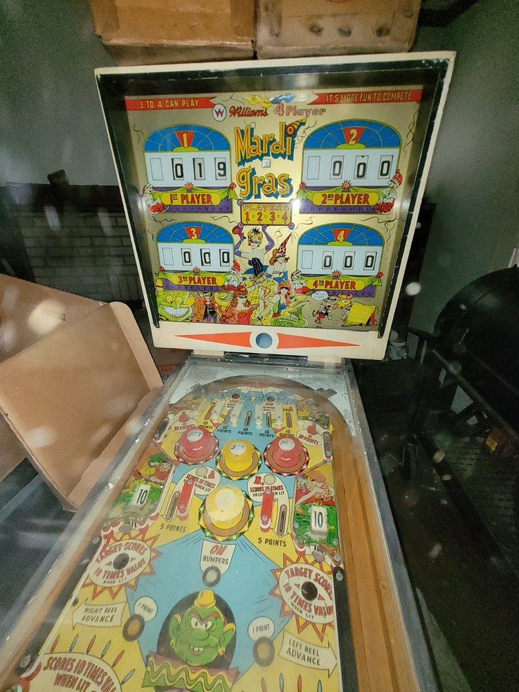 Mardi Gras pinball machine Williams