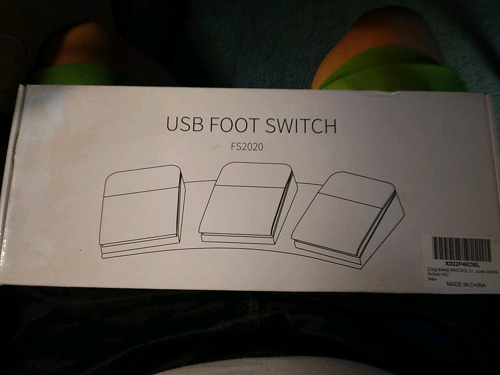 USB Foot Switch - Transcription, Scribe, Etc.