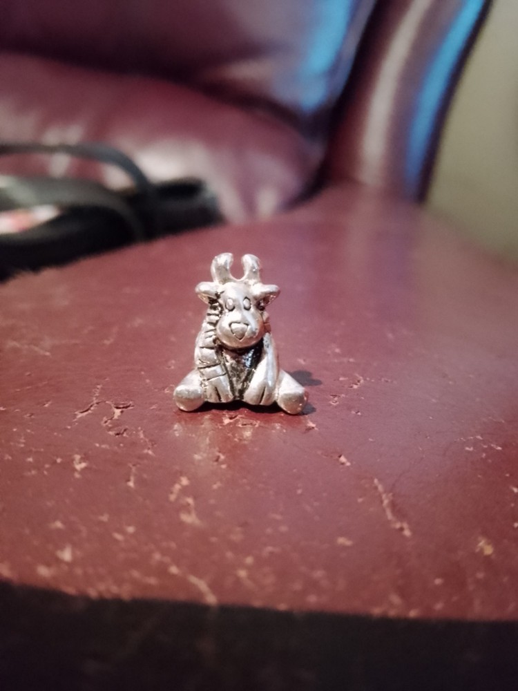 925 Silver Cow Charm