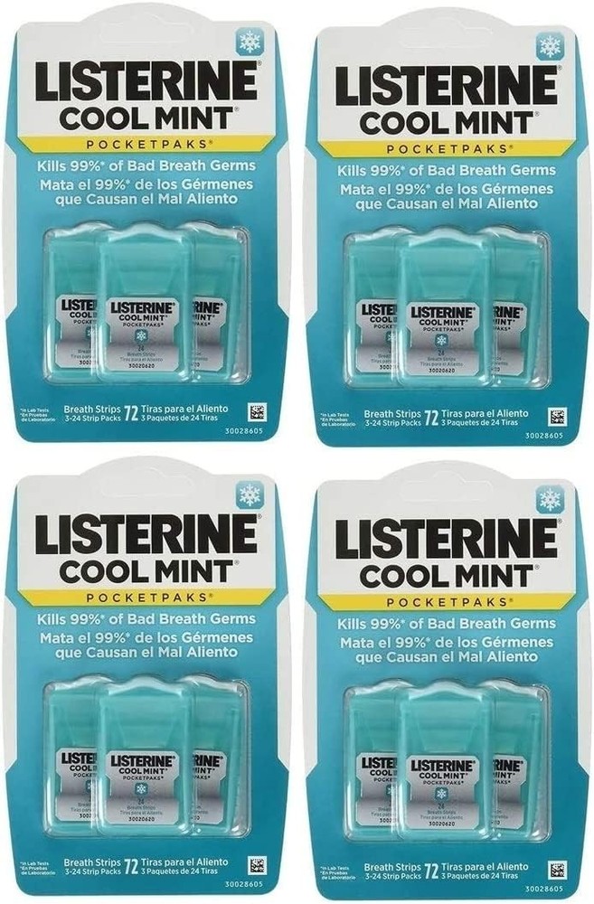Gingivitis-Fighting Mint Strips 12 Pack