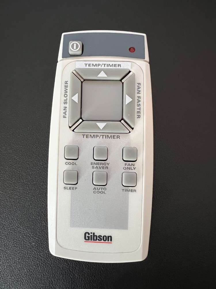 Gibson Air conditioner remote control