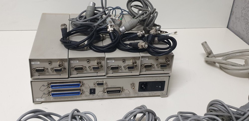 ADInstruments MacLab/4E 4 Channel Data Acquisition W 4 BIO AMP ML131 cables 220V