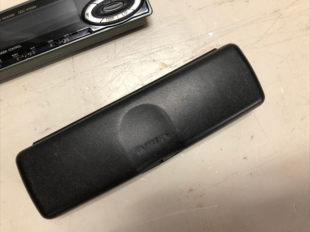 Aiwa CDC-X155M Car Audio Removeable Face Plate Only with Case